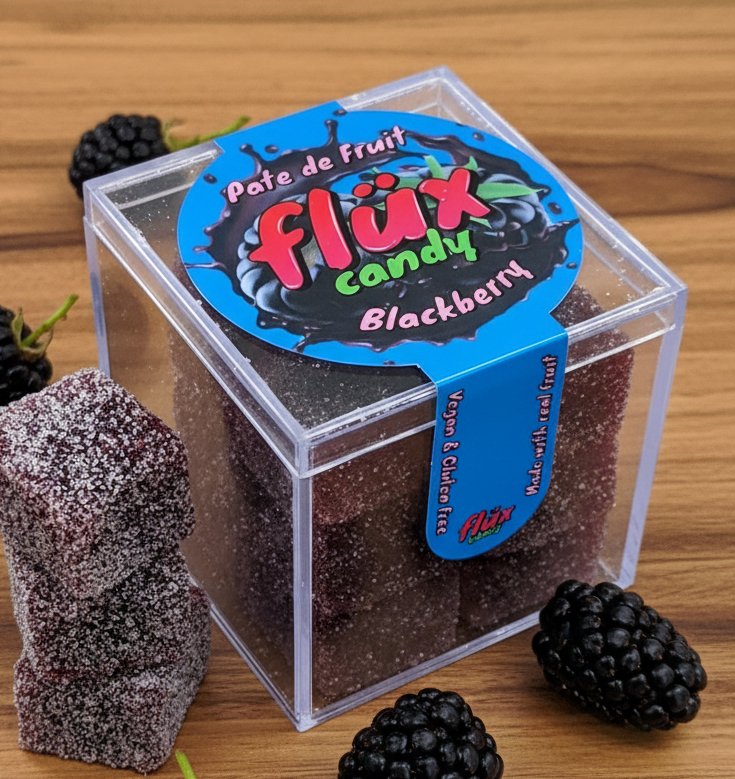 Blackberry Pâte de Fruit